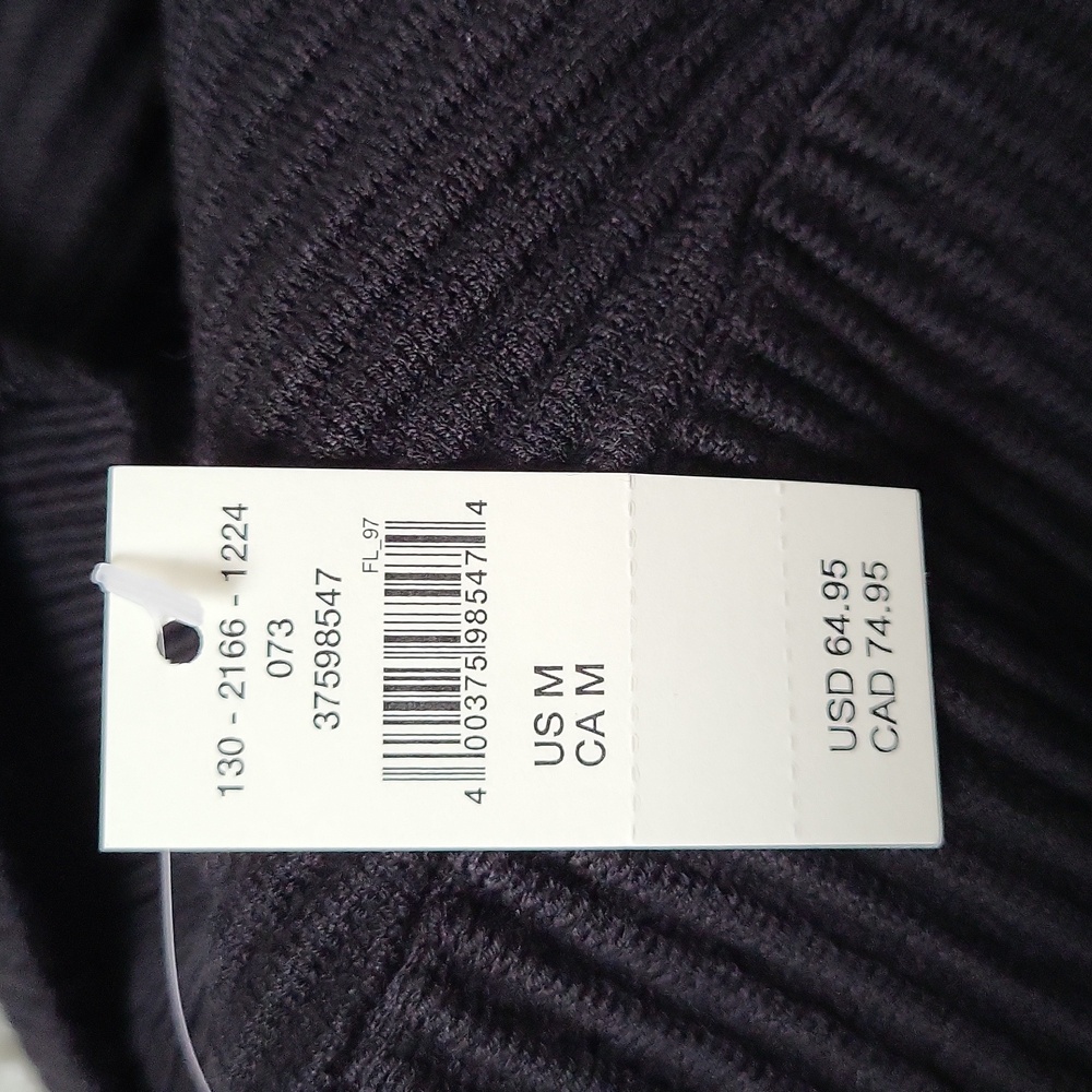 NWT! Offline by AERIE Black Home Stretch Off the Shoulder Sweater! Size M! - Picture 8 of 17